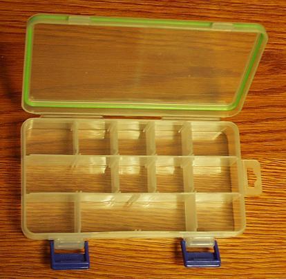 Caja compartimentos plástica