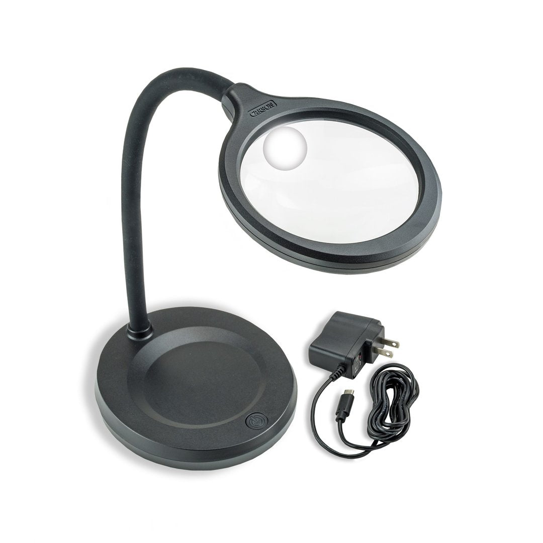 Lámpara / lupa DeskBrite™ 300 con Luz LED