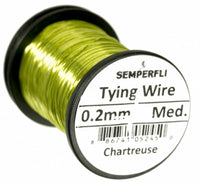 Tinsel metálico redondo 0.10mm 0.20mm 0.30mm & 0.50mm