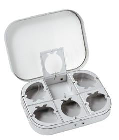 Caja aluminio 6 compartimentos ALU
