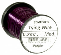 Tinsel metálico redondo 0.10mm 0.20mm 0.30mm & 0.50mm