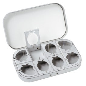 Caja aluminio 8 compartimentos OLV