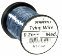 Tinsel metálico redondo 0.10mm 0.20mm 0.30mm & 0.50mm