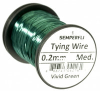 Tinsel metálico redondo 0.10mm 0.20mm 0.30mm & 0.50mm