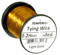 Tinsel metálico redondo 0.10mm 0.20mm 0.30mm & 0.50mm