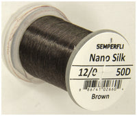 Hilo de Montaje Nano Silk 50D 12/0 Ninfas y Secas
