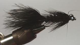 ST306 B.Wooly Bugger Negro