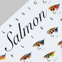 Póster Frodinflies Moscas de Salmón 70 × 100 cm