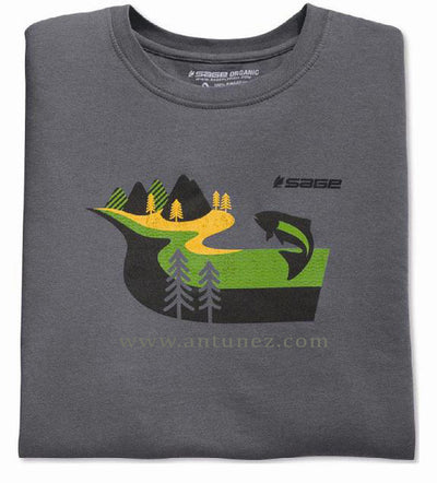 Camiseta Sage Jumping Fish