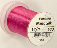 Hilo de Montaje Nano Silk 50D 12/0 Ninfas y Secas