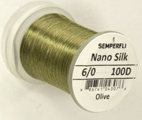 Hilo de Montaje Nano Silk Predator 100D 6/0 Streamers
