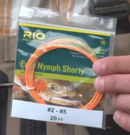 Línea RIO Euro Nymph Shorty