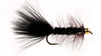 ST101 Wooly Bugger Bead Head Negro